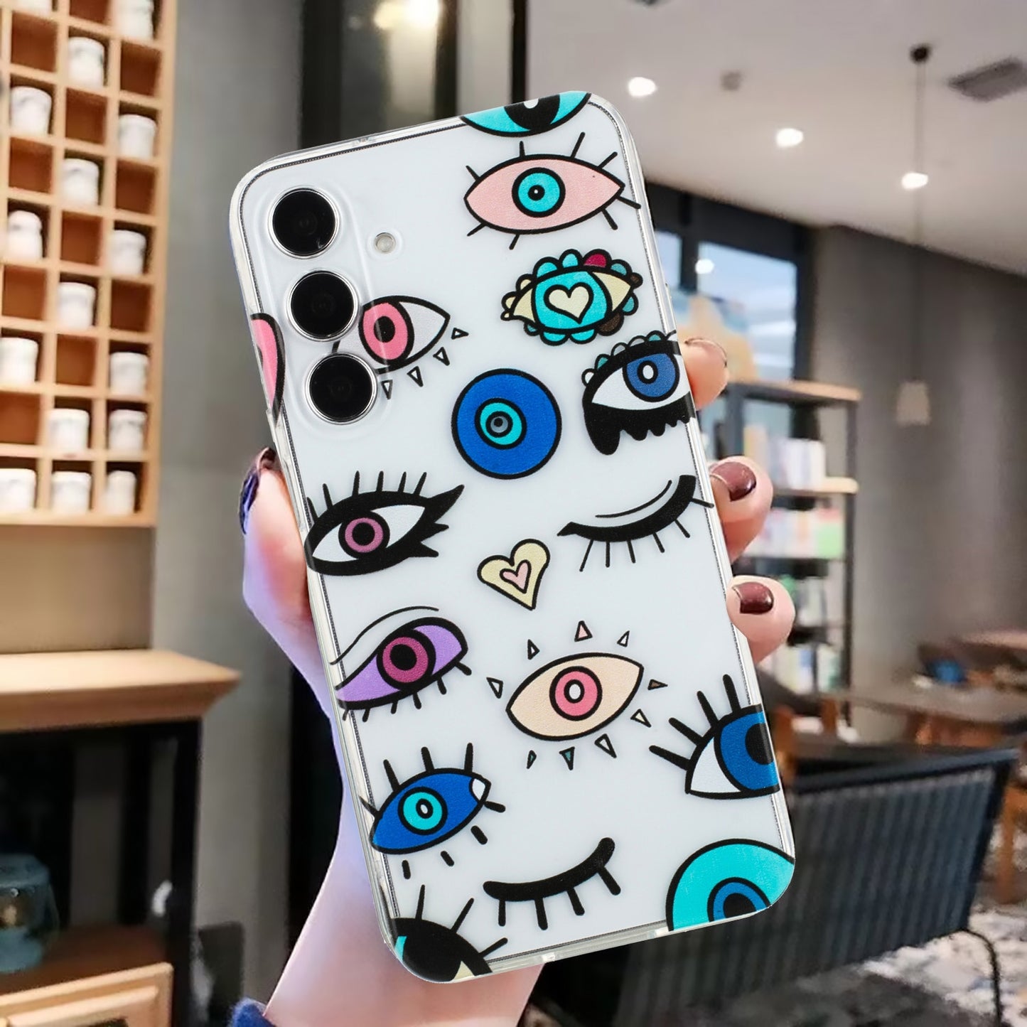 Samsung Galaxy A24 4G TPU Phone Case with Colourful Painting Pattern – Wear-Resistant and Lightweight