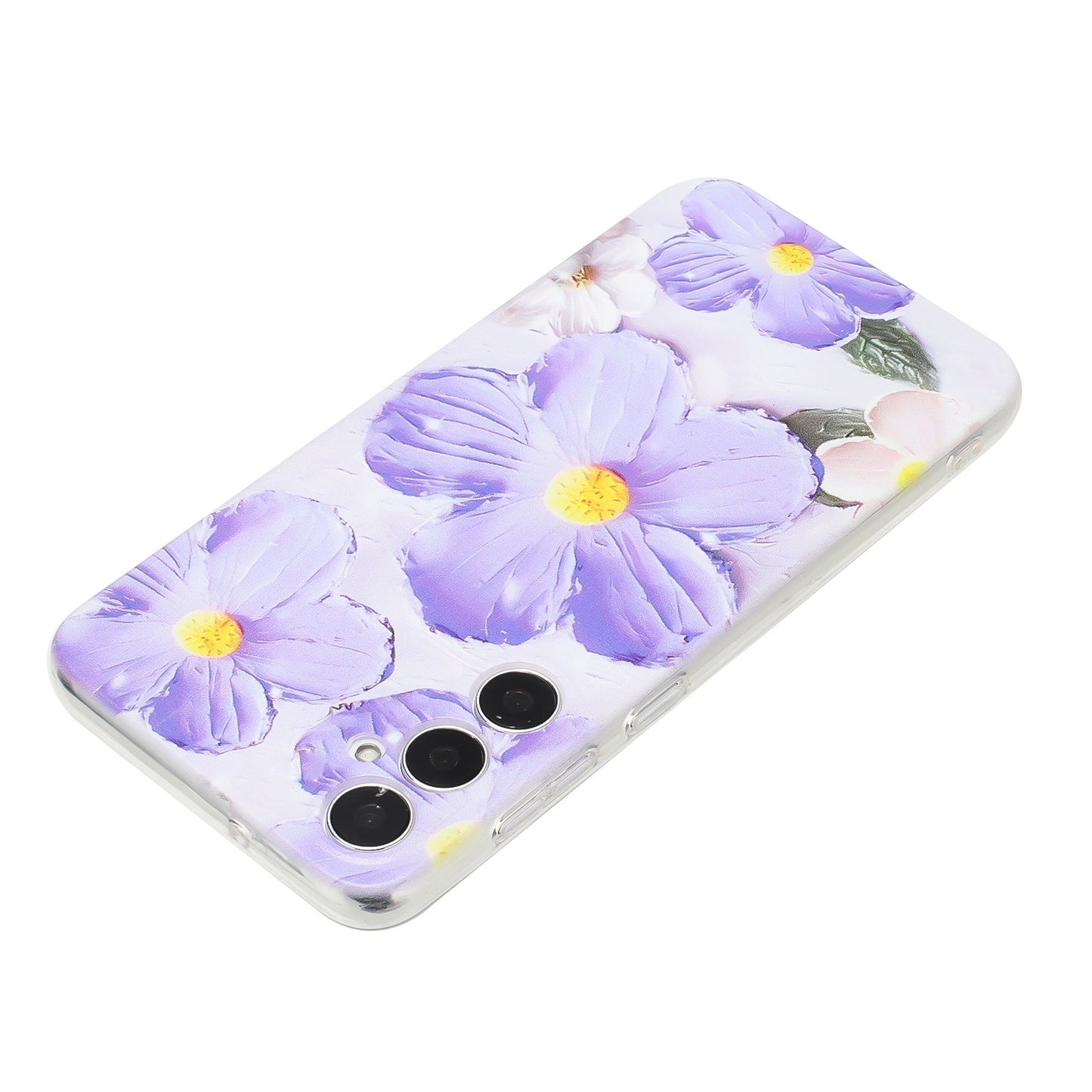 Samsung Galaxy A55 TPU Phone Case with Colourful Painting Pattern – Wear-Resistant and Lightweight