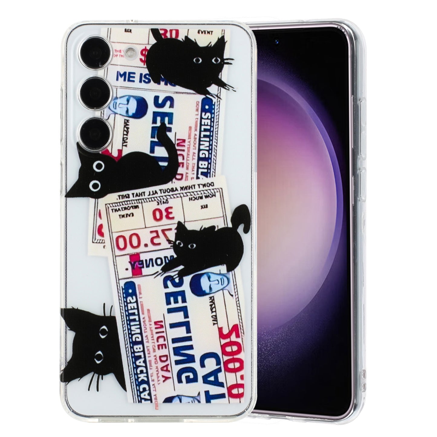 Samsung Galaxy S23 5G TPU Phone Case with Colourful Painting Pattern – Wear-Resistant and Lightweight