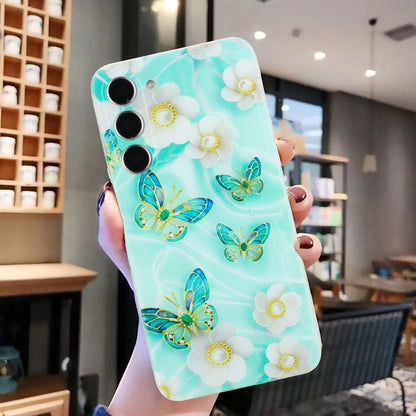 Samsung Galaxy S23+ 5G TPU Phone Case with Colourful Painting Pattern – Wear-Resistant and Lightweight