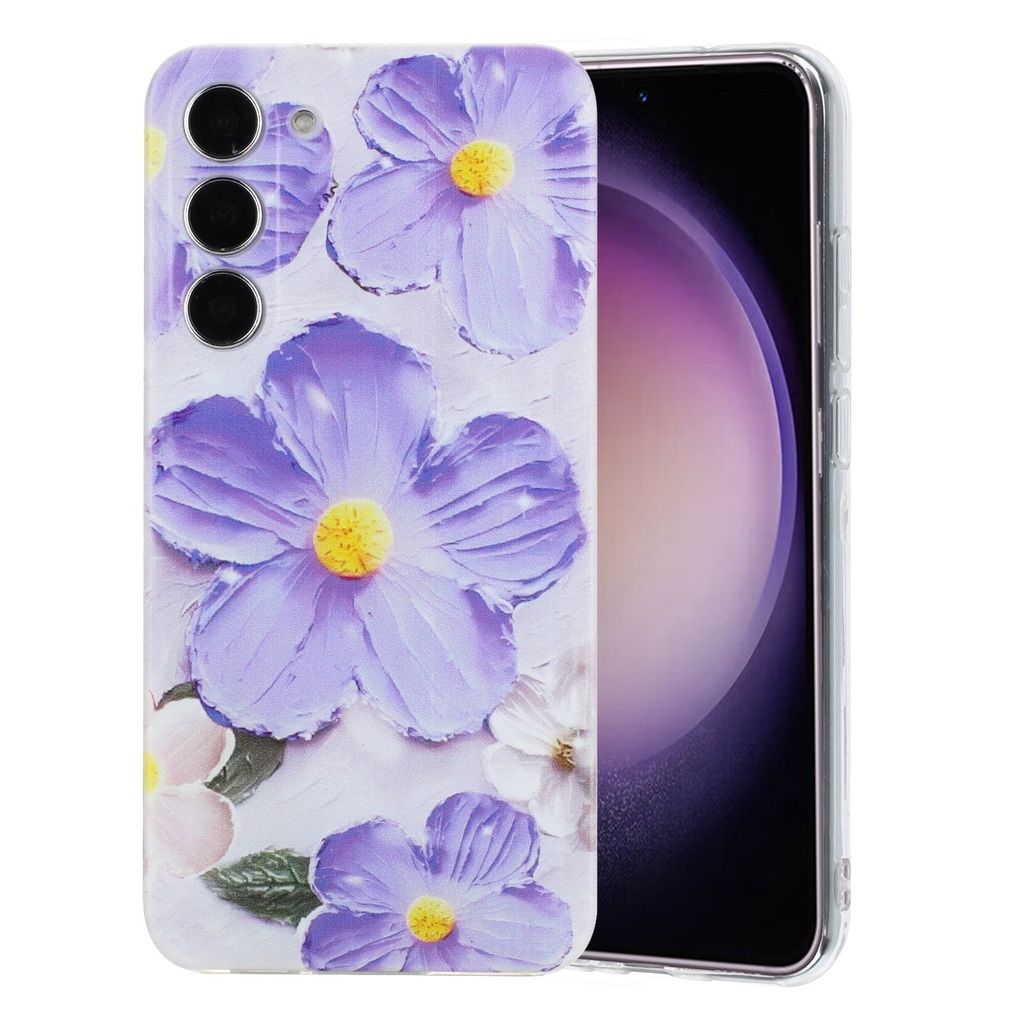 Samsung Galaxy S23+ 5G TPU Phone Case with Colourful Painting Pattern – Wear-Resistant and Lightweight