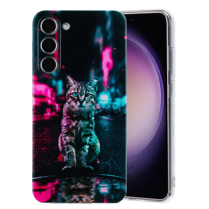 Samsung Galaxy S23+ 5G TPU Phone Case with Colourful Painting Pattern – Wear-Resistant and Lightweight