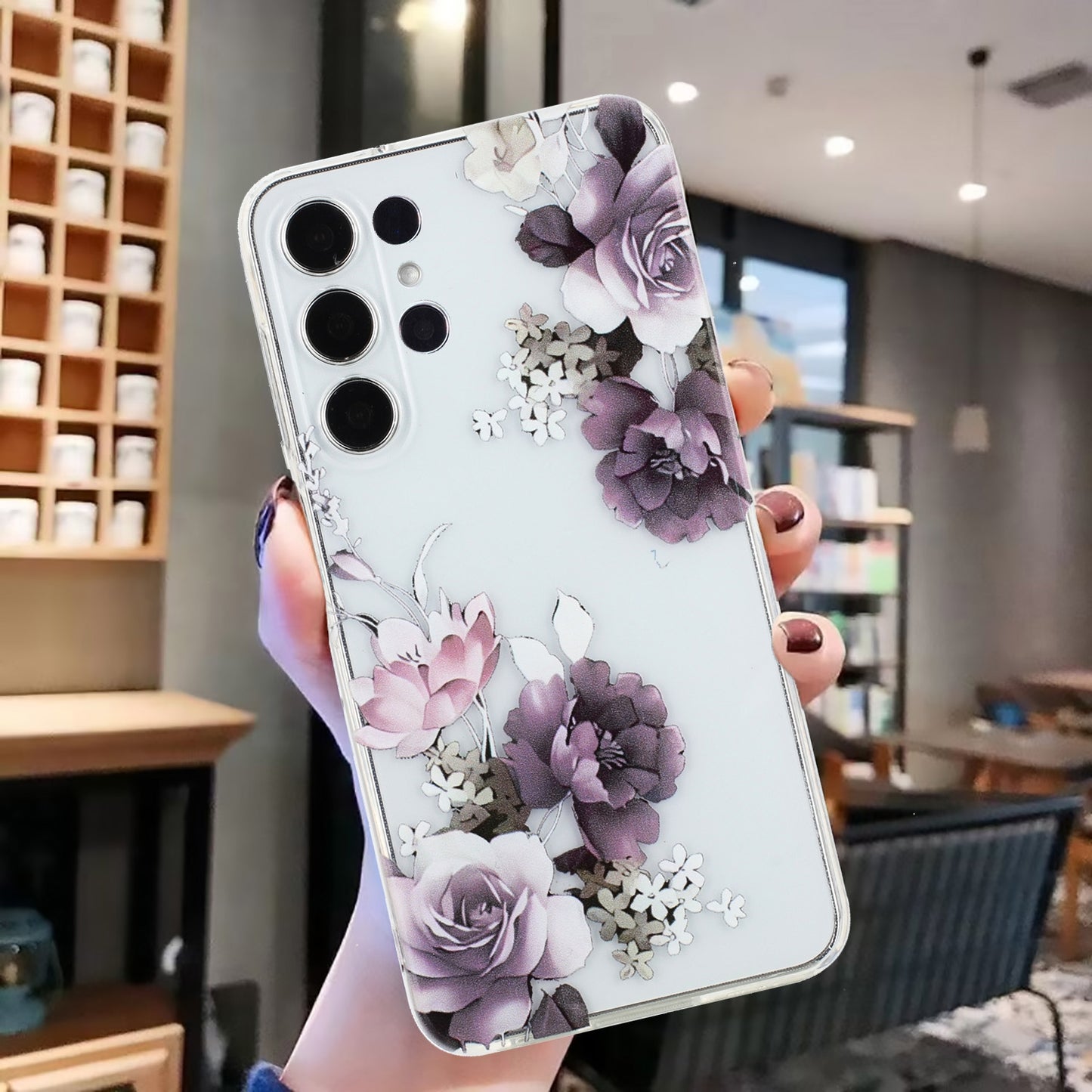 Samsung Galaxy S23 Ultra 5G TPU Phone Case with Colourful Painting Pattern – Wear-Resistant and Lightweight