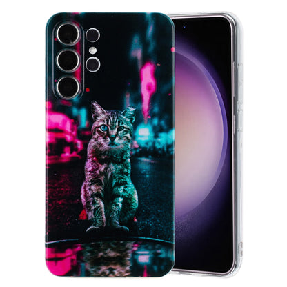 Samsung Galaxy S23 Ultra 5G TPU Phone Case with Colourful Painting Pattern – Wear-Resistant and Lightweight