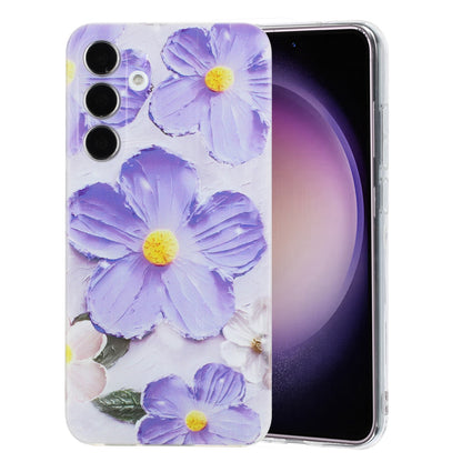 Samsung Galaxy S23 FE 5G TPU Phone Case with Colourful Painting Pattern – Wear-Resistant and Lightweight