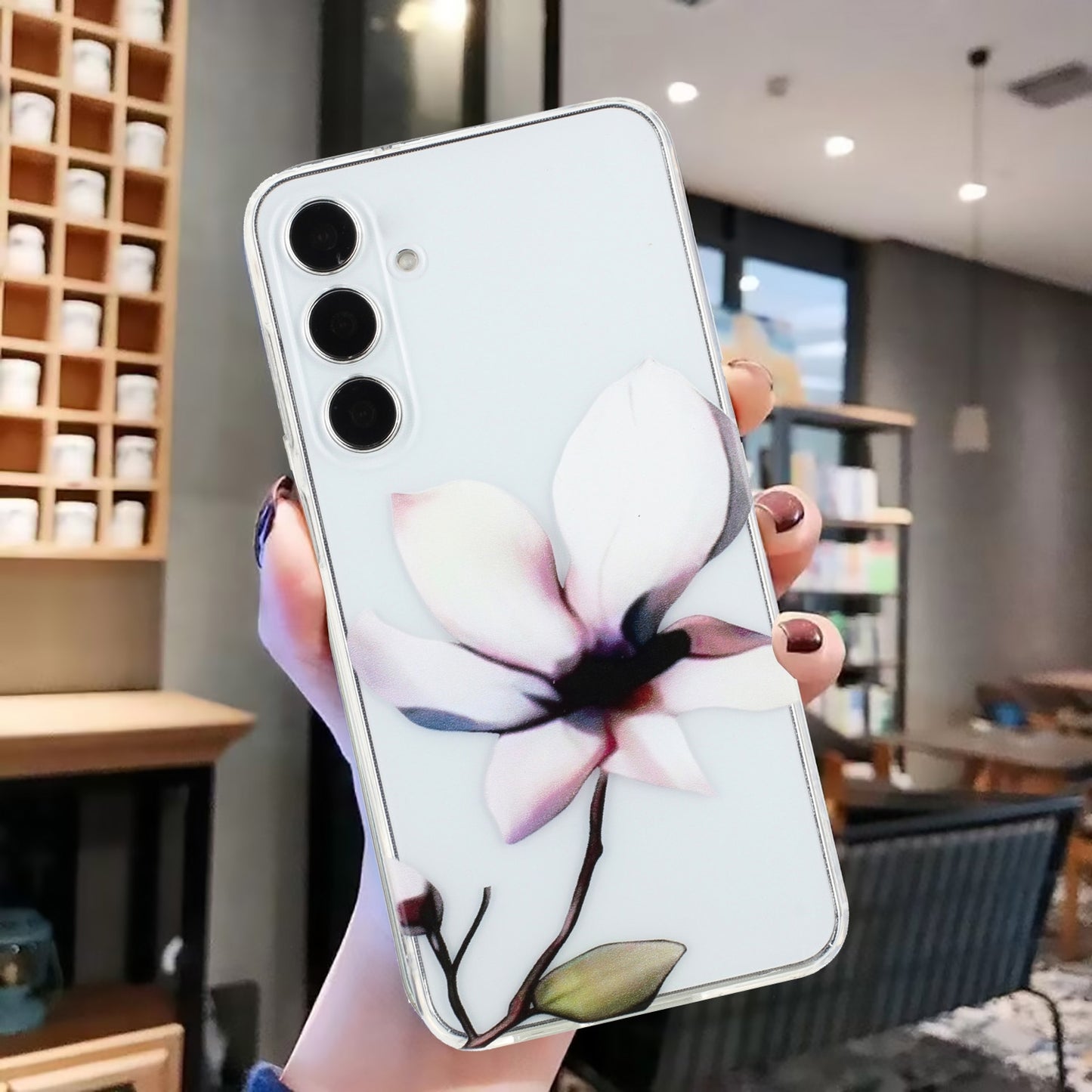 Samsung Galaxy S23 FE 5G TPU Phone Case with Colourful Painting Pattern – Wear-Resistant and Lightweight