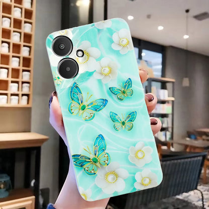 Xiaomi Redmi 13C 4G TPU Phone Case with Colourful Painting Pattern – Wear-Resistant and Lightweight