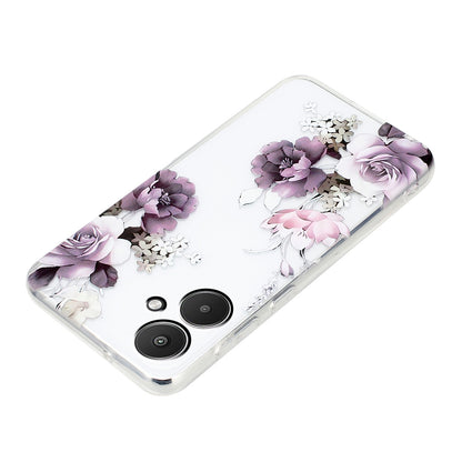 Xiaomi Redmi 13C 4G TPU Phone Case with Colourful Painting Pattern – Wear-Resistant and Lightweight