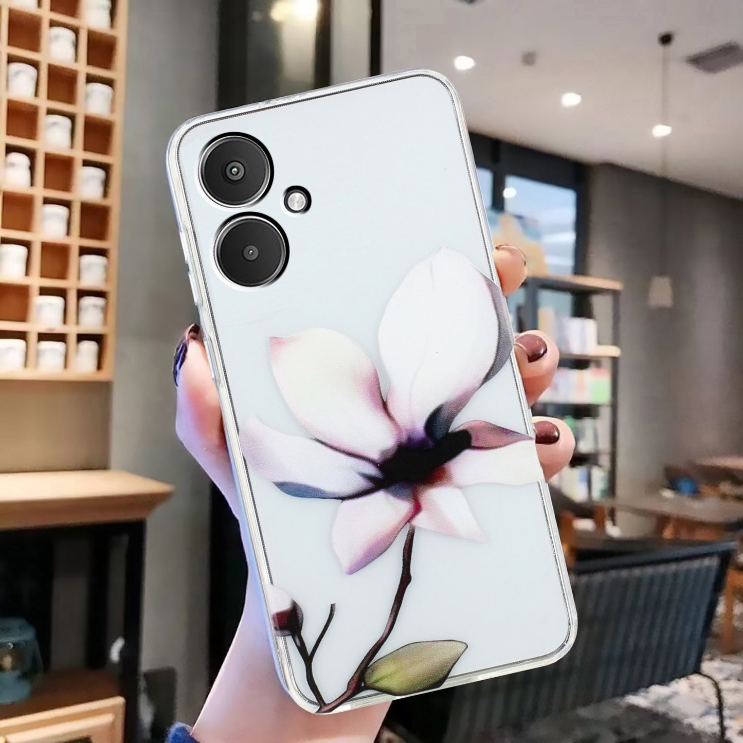 Xiaomi Redmi 13C 4G TPU Phone Case with Colourful Painting Pattern – Wear-Resistant and Lightweight