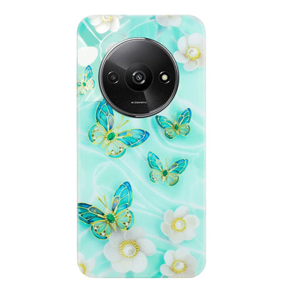 Xiaomi Redmi A3 TPU Phone Case with Colourful Painting Pattern – Wear-Resistant and Lightweight