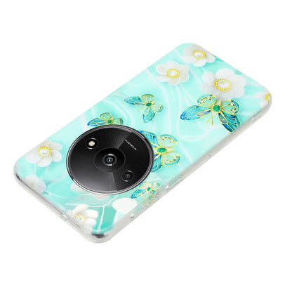 Xiaomi Redmi A3 TPU Phone Case with Colourful Painting Pattern – Wear-Resistant and Lightweight