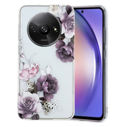 Xiaomi Redmi A3 TPU Phone Case with Colourful Painting Pattern – Wear-Resistant and Lightweight