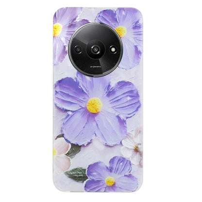 Xiaomi Redmi A3 TPU Phone Case with Colourful Painting Pattern – Wear-Resistant and Lightweight