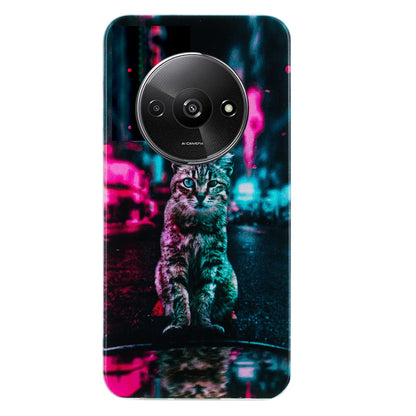 Xiaomi Redmi A3 TPU Phone Case with Colourful Painting Pattern – Wear-Resistant and Lightweight