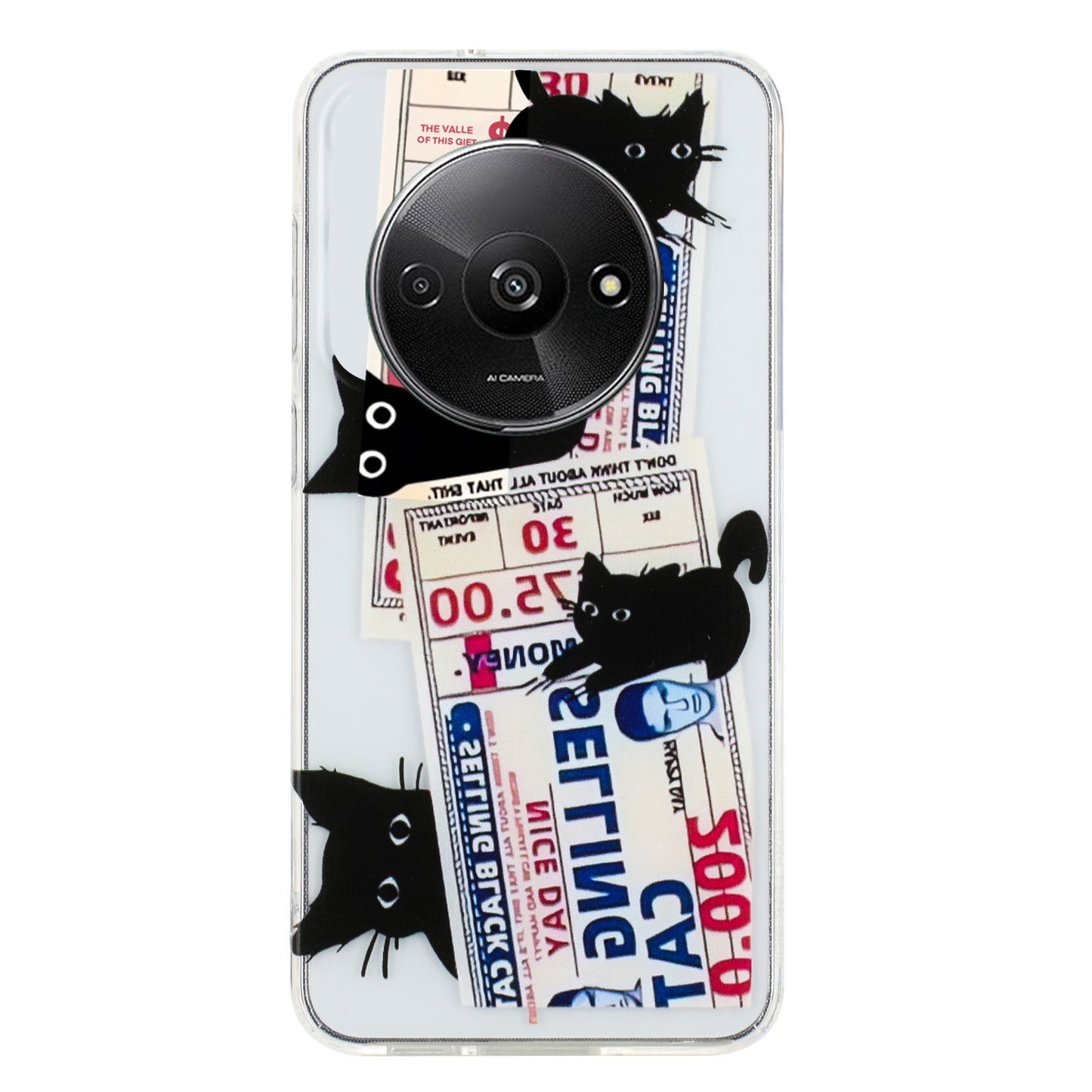 Xiaomi Redmi A3 TPU Phone Case with Colourful Painting Pattern – Wear-Resistant and Lightweight