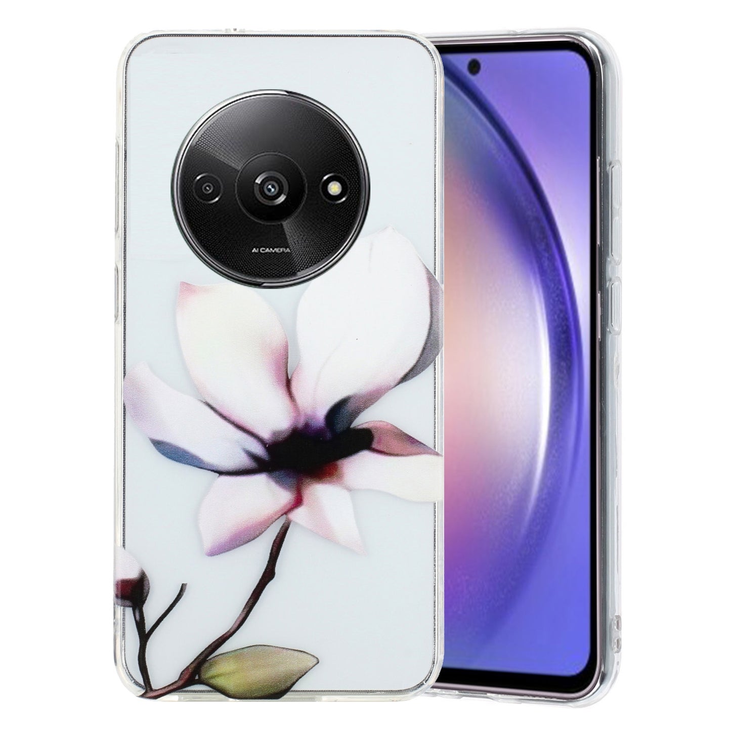 Xiaomi Redmi A3 TPU Phone Case with Colourful Painting Pattern – Wear-Resistant and Lightweight