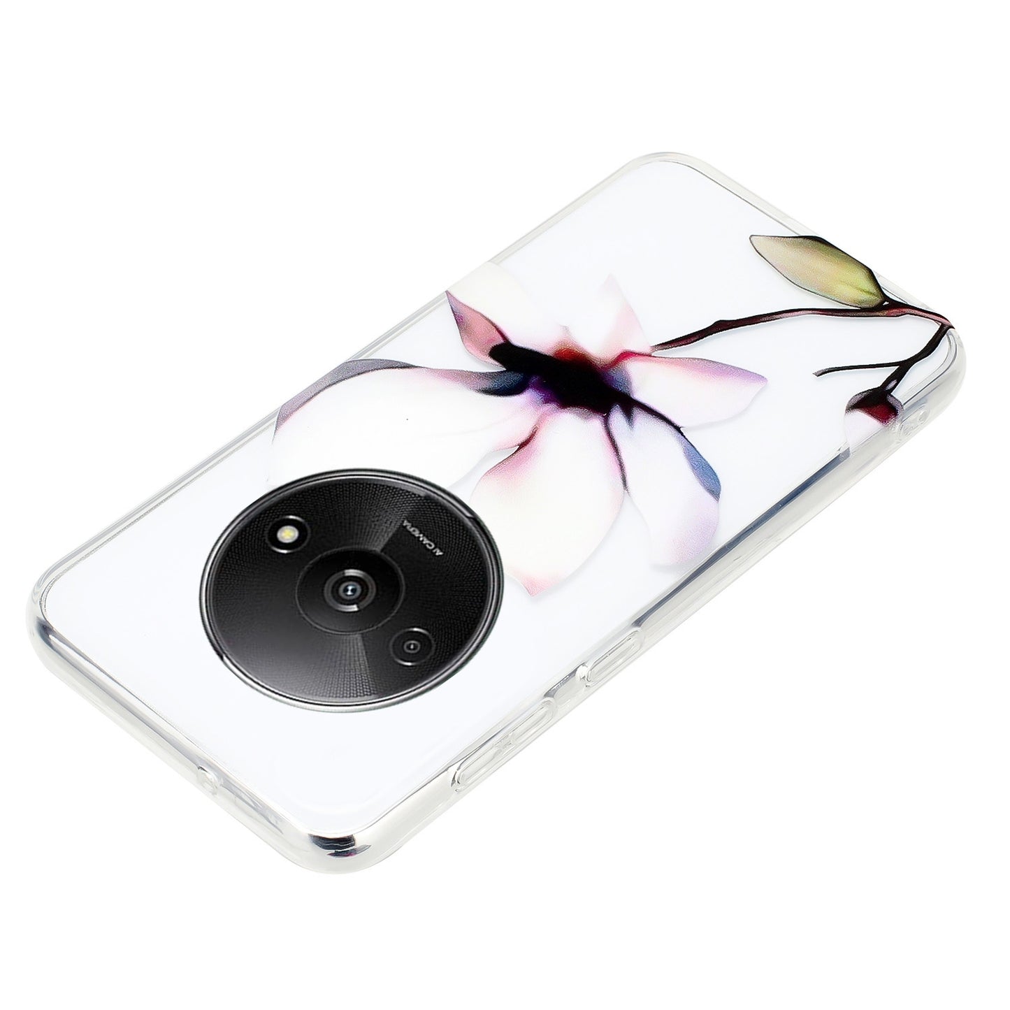 Xiaomi Redmi A3 TPU Phone Case with Colourful Painting Pattern – Wear-Resistant and Lightweight