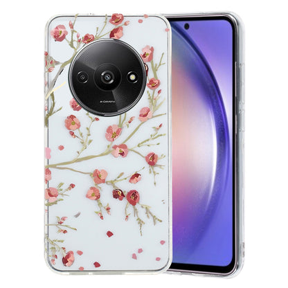 Xiaomi Redmi A3 TPU Phone Case with Colourful Painting Pattern – Wear-Resistant and Lightweight