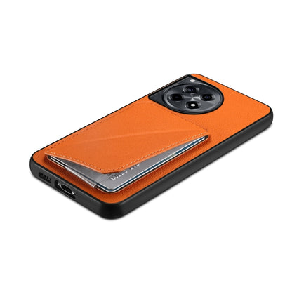 OnePlus Ace 3 Calf Texture Leather Case with Dual Card Slots and Stand Function