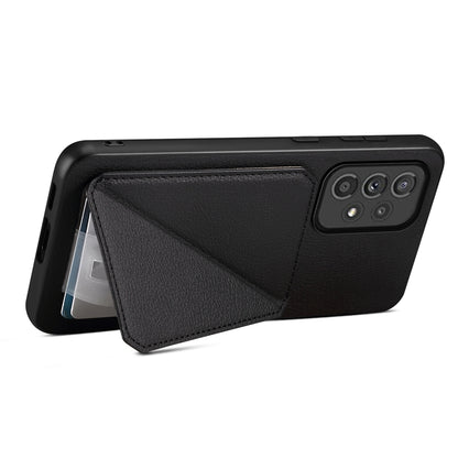 Samsung Galaxy A33 5G Calf Texture Leather Case with Dual Card Slots and Stand Function