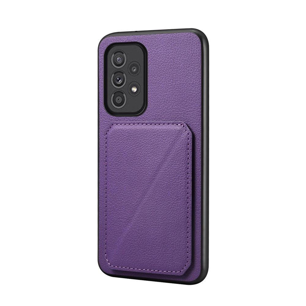 Samsung Galaxy A33 5G Calf Texture Leather Case with Dual Card Slots and Stand Function