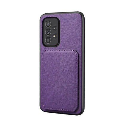 Samsung Galaxy A33 5G Calf Texture Leather Case with Dual Card Slots and Stand Function