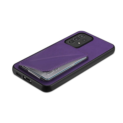 Samsung Galaxy A33 5G Calf Texture Leather Case with Dual Card Slots and Stand Function