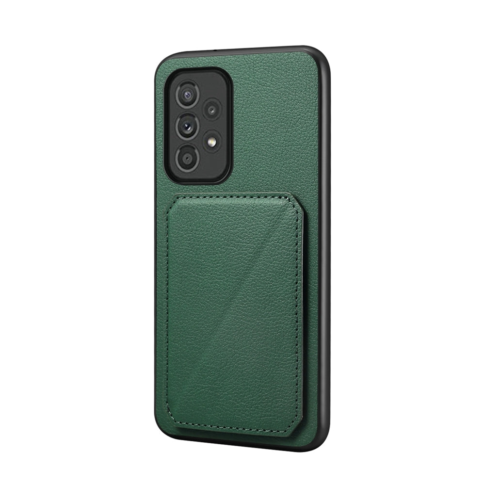 Samsung Galaxy A33 5G Calf Texture Leather Case with Dual Card Slots and Stand Function