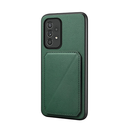 Samsung Galaxy A33 5G Calf Texture Leather Case with Dual Card Slots and Stand Function
