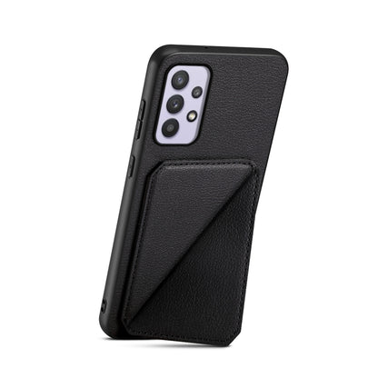 Samsung Galaxy A32 5G Calf Texture Leather Case with Dual Card Slots and Stand Function