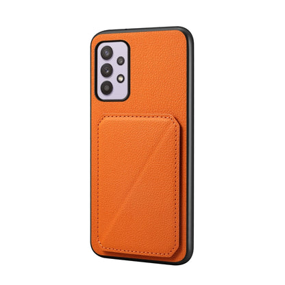 Samsung Galaxy A32 5G Calf Texture Leather Case with Dual Card Slots and Stand Function