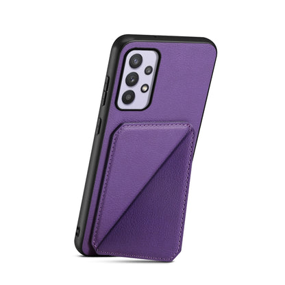 Samsung Galaxy A32 5G Calf Texture Leather Case with Dual Card Slots and Stand Function