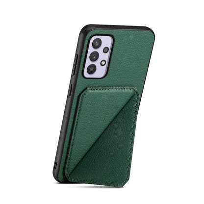 Samsung Galaxy A32 5G Calf Texture Leather Case with Dual Card Slots and Stand Function