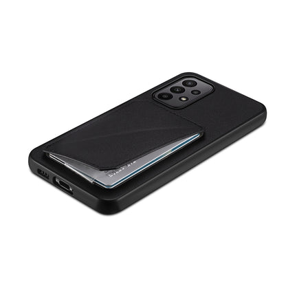 Samsung Galaxy A23 Calf Texture Leather Case with Dual Card Slots and Stand Function
