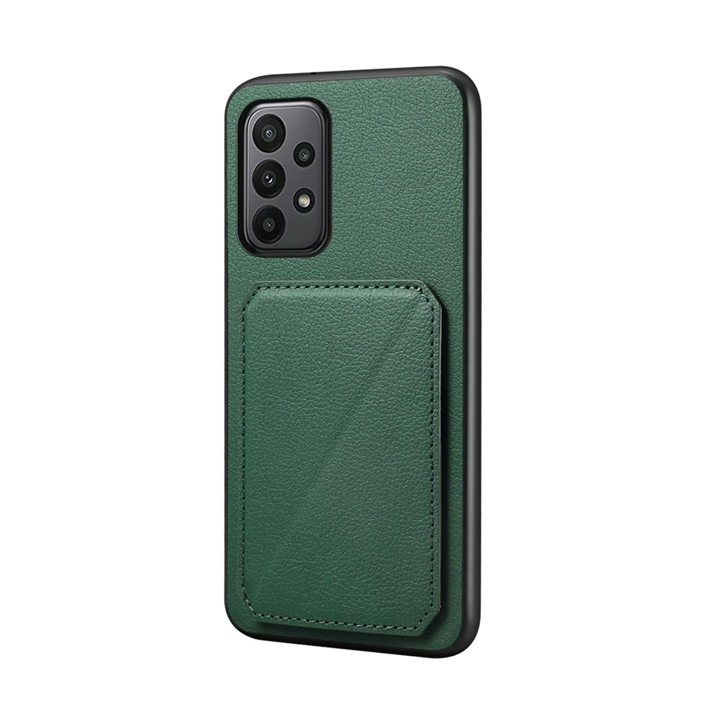 Samsung Galaxy A23 Calf Texture Leather Case with Dual Card Slots and Stand Function