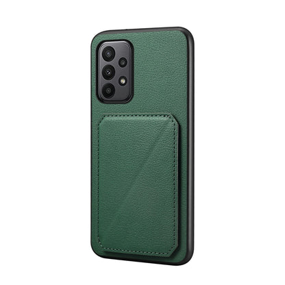 Samsung Galaxy A23 Calf Texture Leather Case with Dual Card Slots and Stand Function