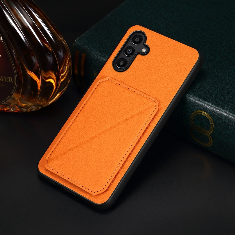 Samsung Galaxy A13 5G Calf Texture Leather Case with Dual Card Slots and Stand Function