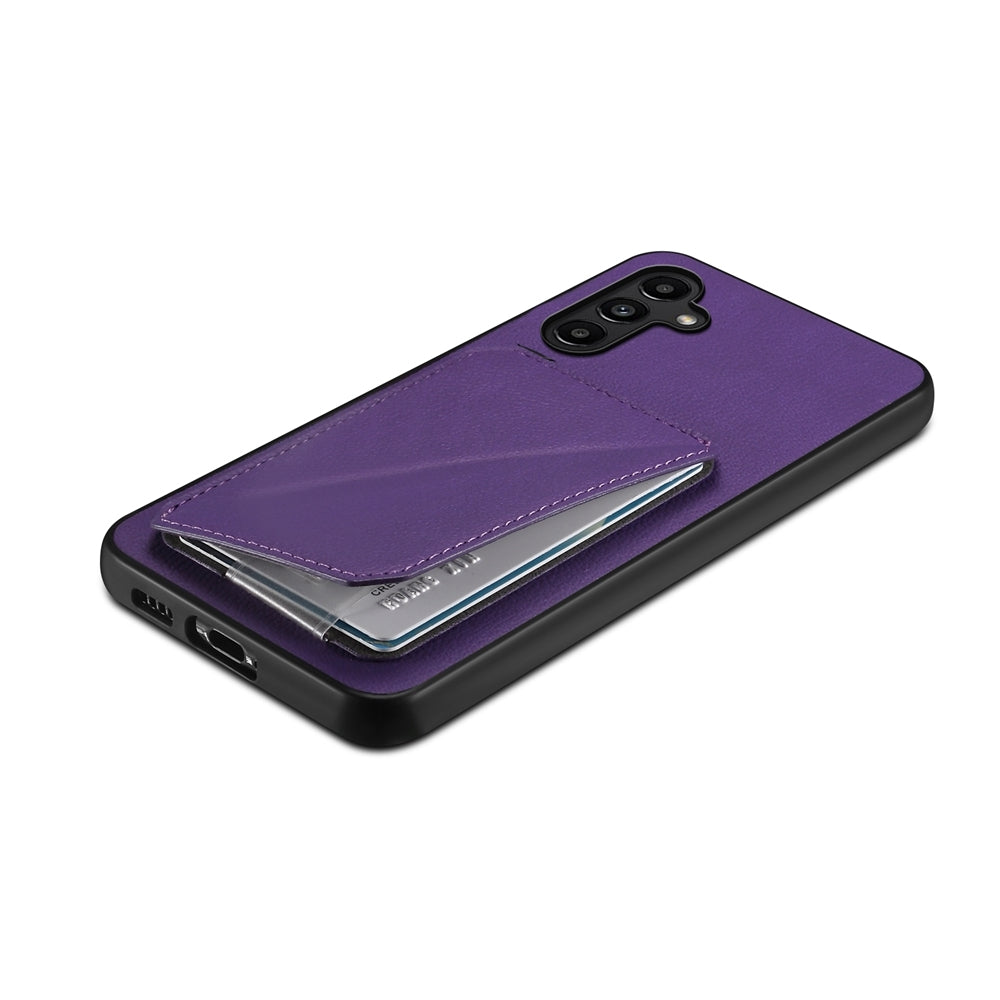 Samsung Galaxy A13 5G Calf Texture Leather Case with Dual Card Slots and Stand Function