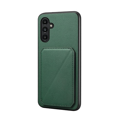 Samsung Galaxy A13 5G Calf Texture Leather Case with Dual Card Slots and Stand Function