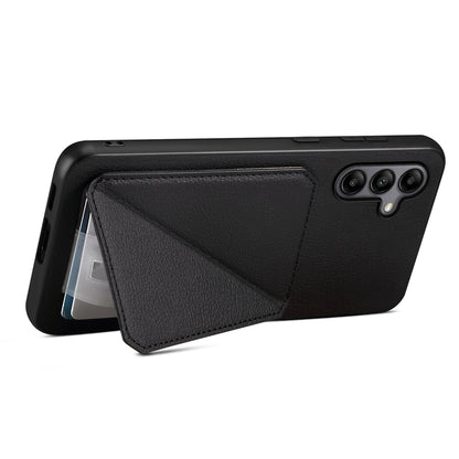 Samsung Galaxy A05s Calf Texture Leather Case with Dual Card Slots and Stand Function