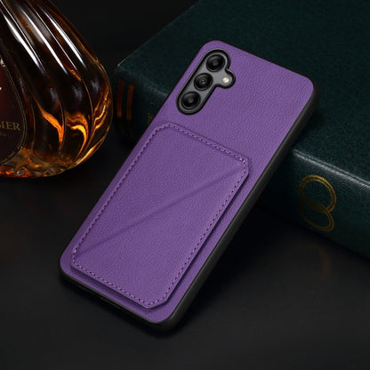 Samsung Galaxy A05s Calf Texture Leather Case with Dual Card Slots and Stand Function