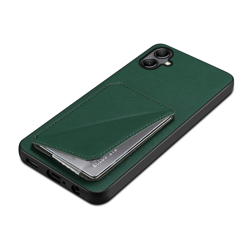 Samsung Galaxy A05 Calf Texture Leather Case with Dual Card Slots and Stand Function