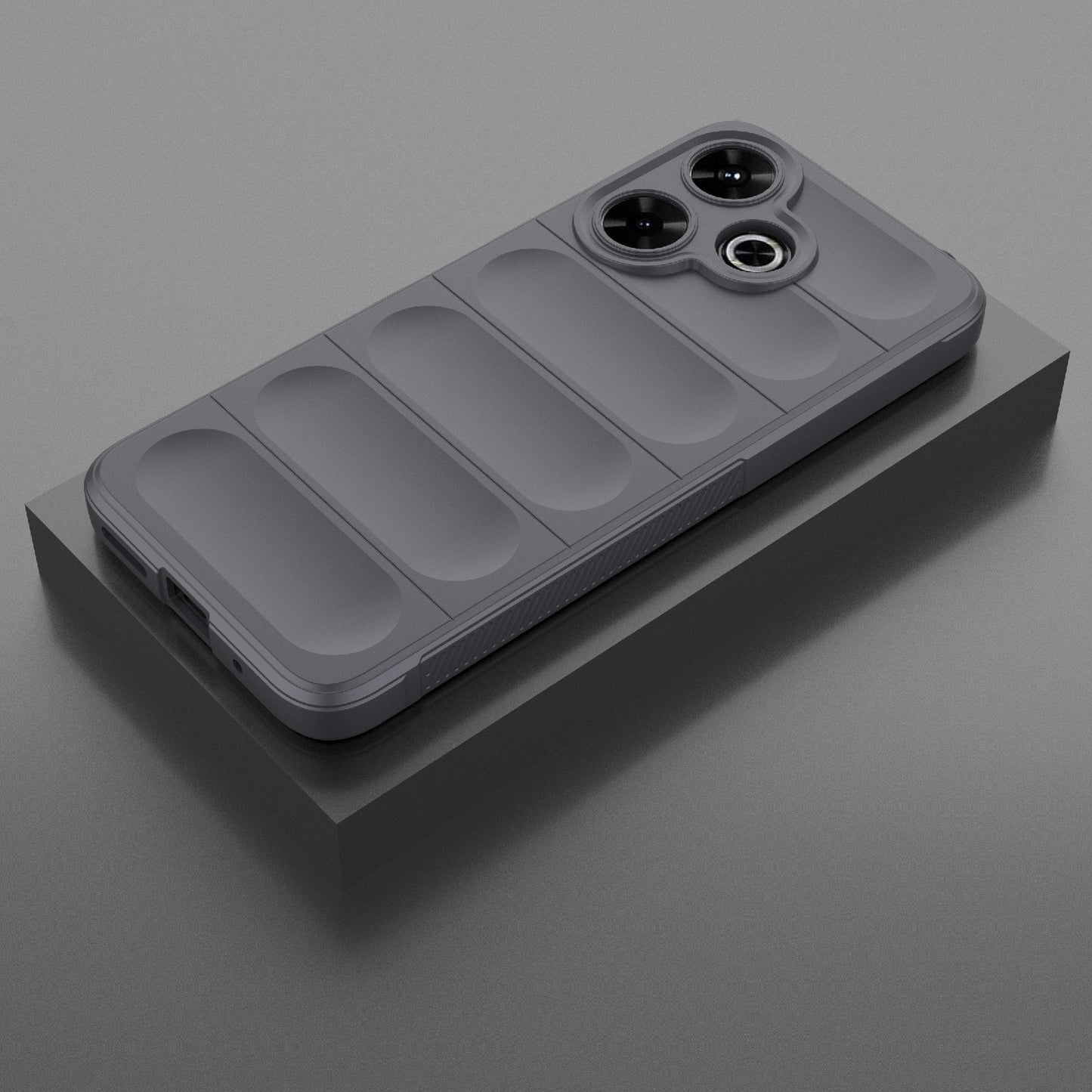 Redmi 13 4G Global Magic Shield TPU + Flannel Phone Case: Durable, Non-toxic, Easy Access, Stylish Design