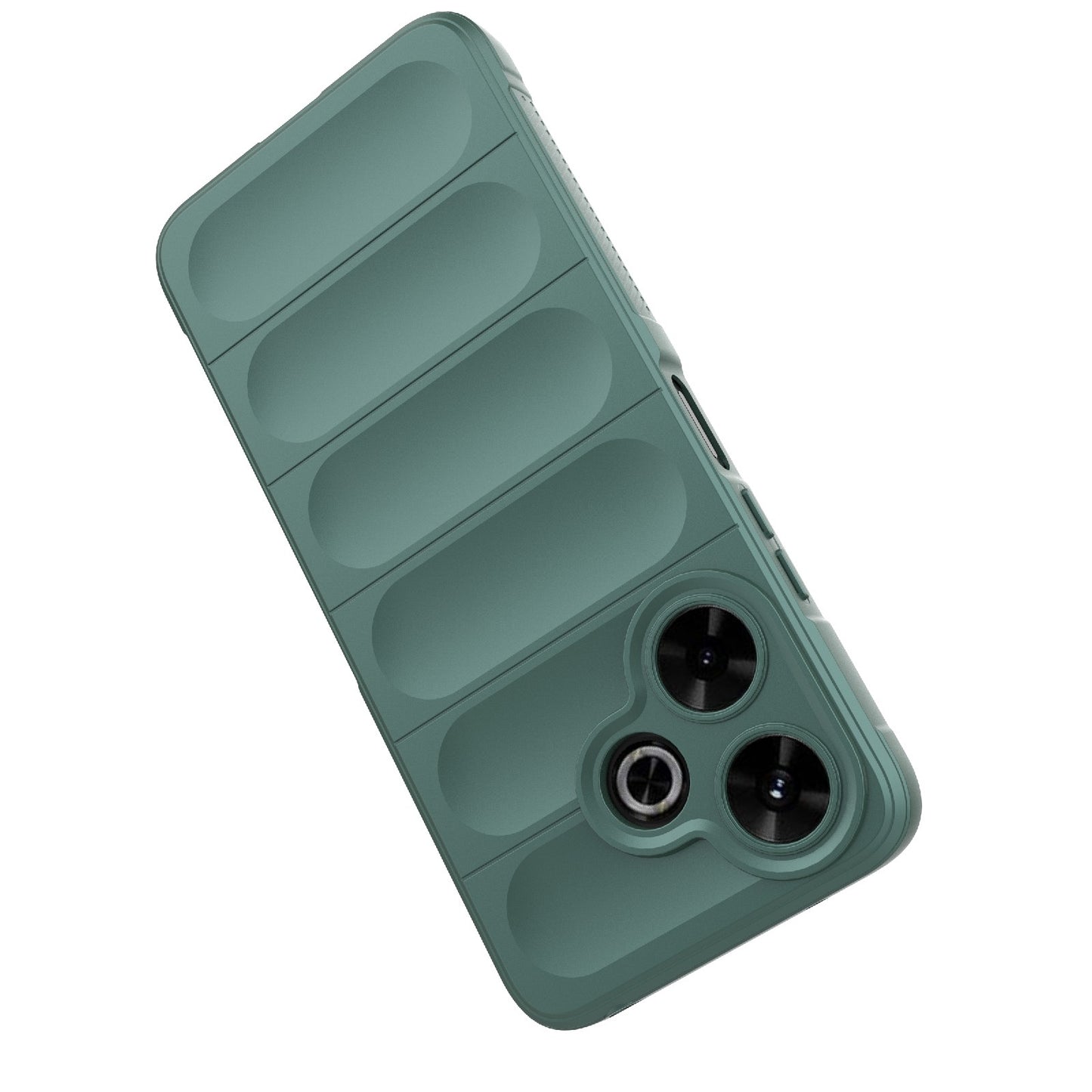 Redmi 13 4G Global Magic Shield TPU + Flannel Phone Case: Durable, Non-toxic, Easy Access, Stylish Design