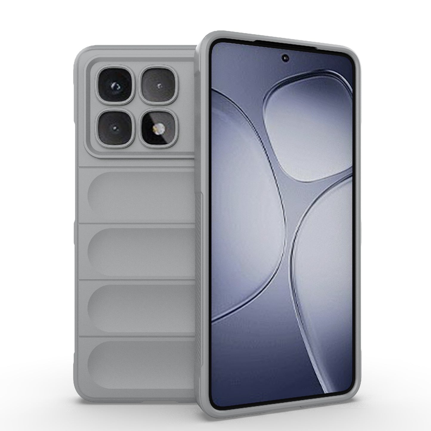 Redmi K70 Ultra Global Magic Shield TPU + Flannel Phone Case: Durable, Non-toxic, Easy Access, Stylish Design
