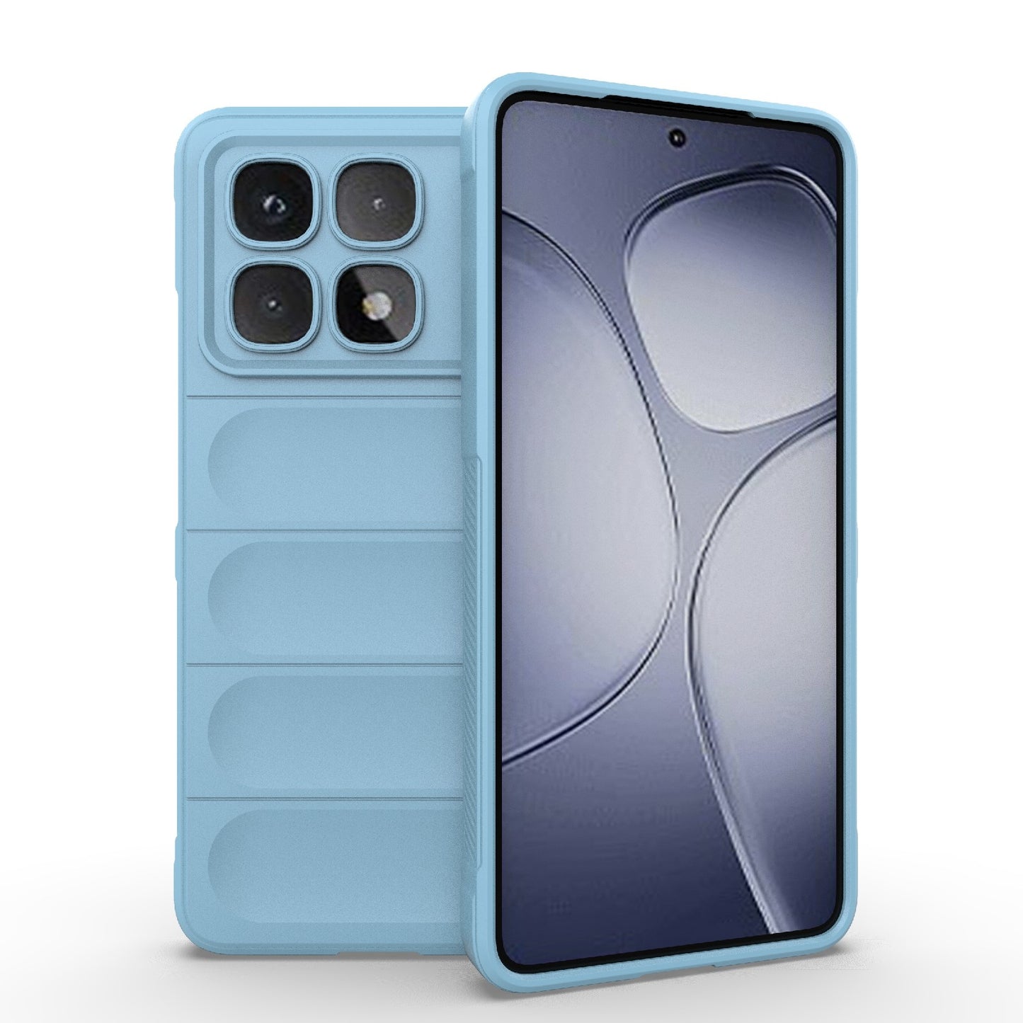 Redmi K70 Ultra Global Magic Shield TPU + Flannel Phone Case: Durable, Non-toxic, Easy Access, Stylish Design