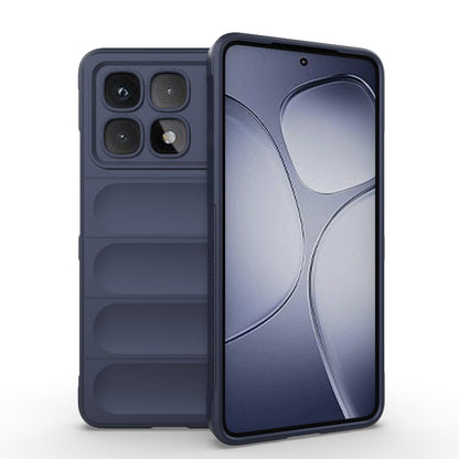 Redmi K70 Ultra Global Magic Shield TPU + Flannel Phone Case: Durable, Non-toxic, Easy Access, Stylish Design