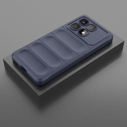 Redmi K70 Ultra Global Magic Shield TPU + Flannel Phone Case: Durable, Non-toxic, Easy Access, Stylish Design