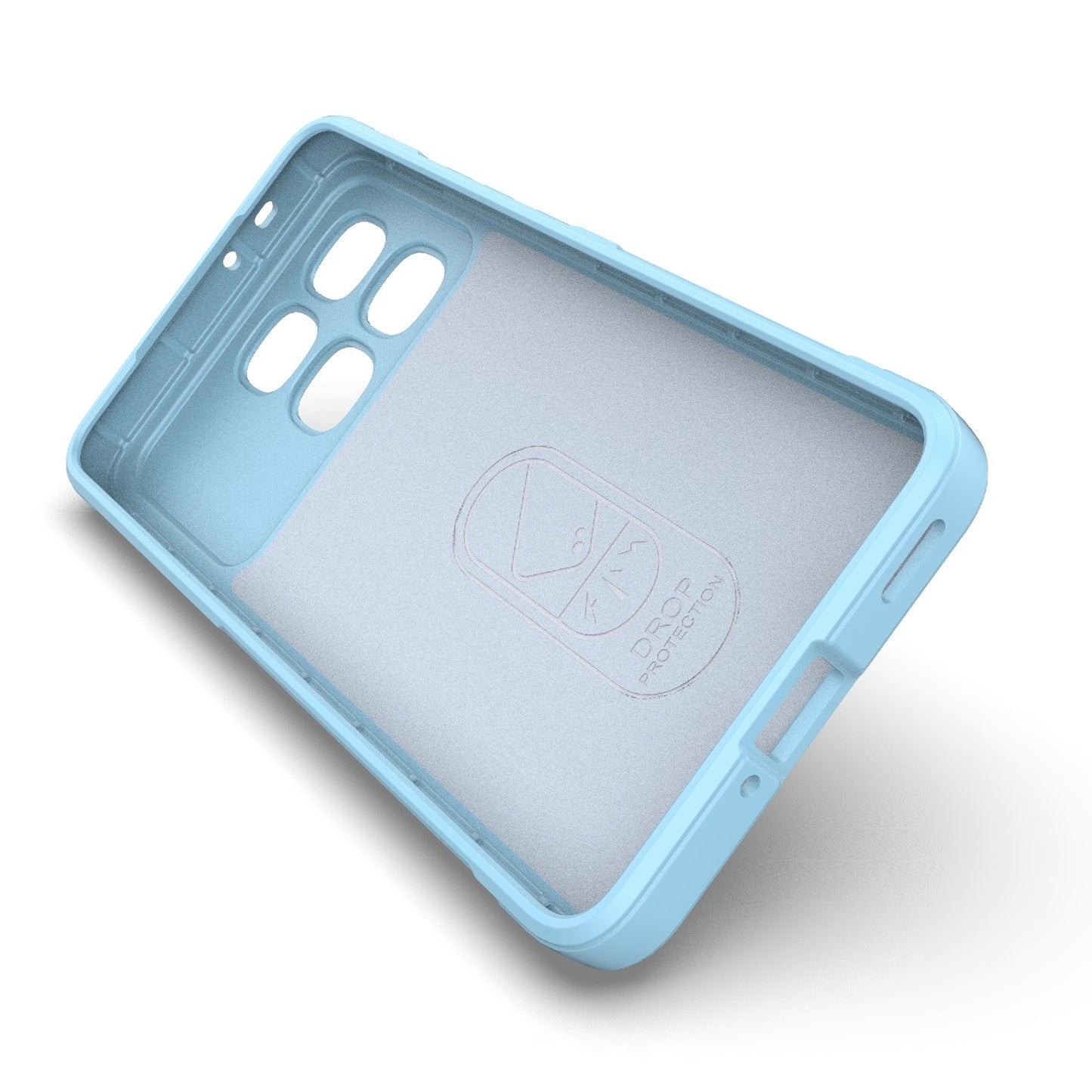 Redmi K70 Ultra Global Magic Shield TPU + Flannel Phone Case: Durable, Non-toxic, Easy Access, Stylish Design