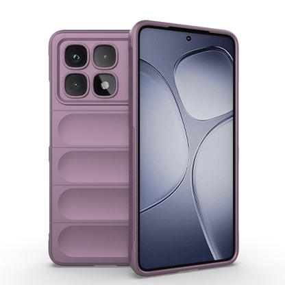 Redmi K70 Ultra Global Magic Shield TPU + Flannel Phone Case: Durable, Non-toxic, Easy Access, Stylish Design